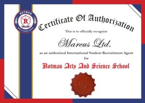 RASS Recruitment Partner Certificate - Marcus